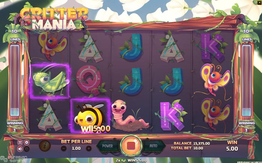 วิธีเล่น CRITTER MANIA DELUXE